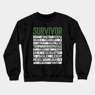 all winners survivor Crewneck Sweatshirt